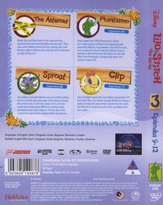 Lilo & Stitch - Volume 3 - Episodes 9-12 (DVD)