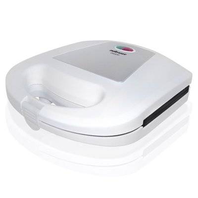 Mellerware Doppio - 4 Slice Non-Stick Sandwich Maker (750W)(White)