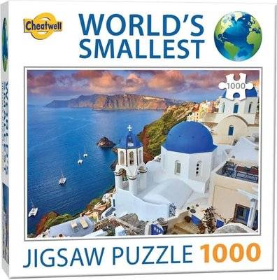 World's Smallest Jigsaw Puzzle - Santorini (1000 Pieces)