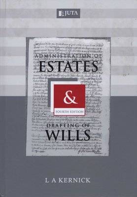 Administration of estates and drafting of wills (Hardcover, 4th ed) Picture 1