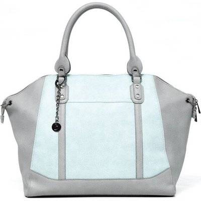 Baby Sense Mom & Baby Bag - Charmaine Grey & Blue Picture 1