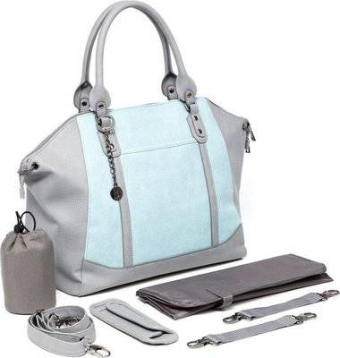 Baby Sense Mom & Baby Bag - Charmaine Grey & Blue Picture 6