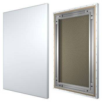 NB - 45mm Aluminium Stretched Linen Canvas - Fine Grain - 50x50cm