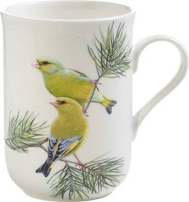 Maxwell & Williams Birds of the World Katherine Castle Mug (300ml) (Greenfinches)