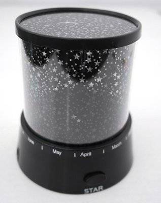 4AKid Stars Night Light - Black