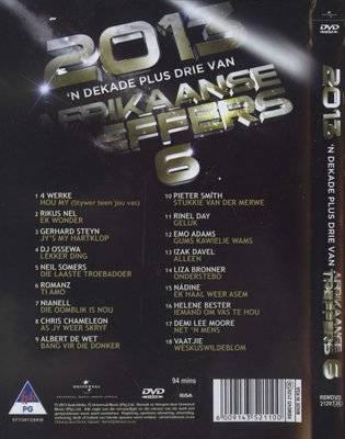 Dekade Van Afrikaanse Treffers - Vol.6 (DVD)