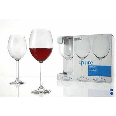 Montana Pure Red Wine Glass 390ml (Set of 6)