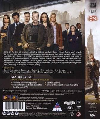 24 - Season 8 - The Final Season (DVD, Boxed set) Picture 3