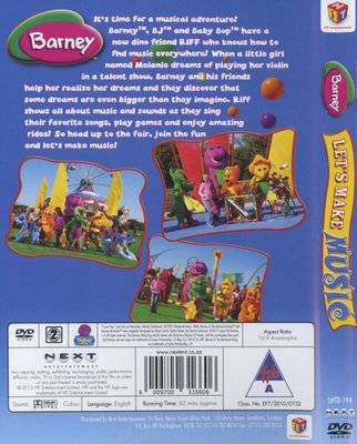 Barney - Lets Make Music (DVD)