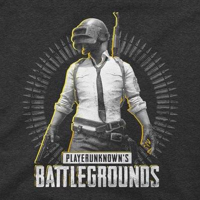 PUBG Level 3 Mens T-Shirt (Charcoal Melange)
