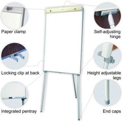 Parrot Non-Magnetic Standard Flipchart  (1000mm x 640mm)