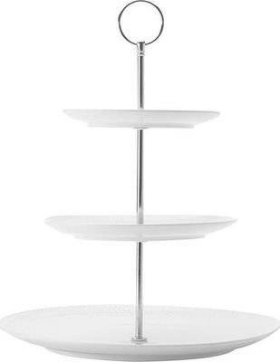 Maxwell & Williams White Basics Motion 3-Tier Cake Stand