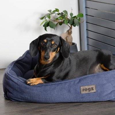 Rogz Moon 3D Pod Dog Bed (Navy)