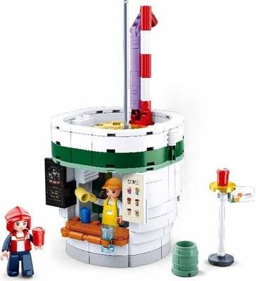 Sluban Foodcourt - Beverage House (289 Pieces)