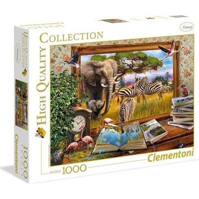 Clementoni Jigsaw Puzzle - The Elephant (1000 Pieces)