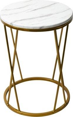 Fine Living Grecian Pillar Side Table
