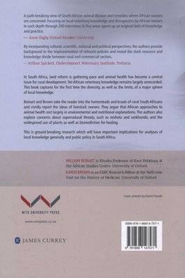 African local knowledge and livestock health - Diseases and treatments in South Africa (Paperback)