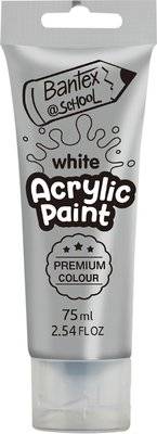 Bantex @School Acrylic Paint (White)(75ml)