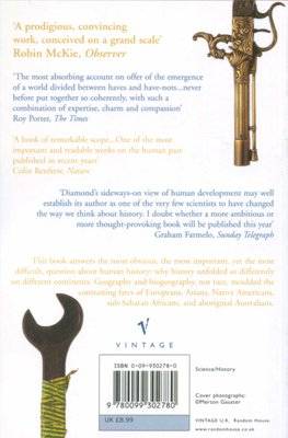 Guns, Germs and Steel - A Short History of Everbody for the Last 13,000 Years (Paperback, Reissue) Picture 2