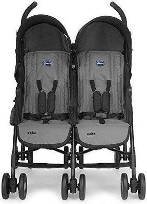 Chicco Echo Twin Complete Stroller (Coal)
