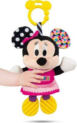 Disney Baby Minnie Basic Plush Rattle