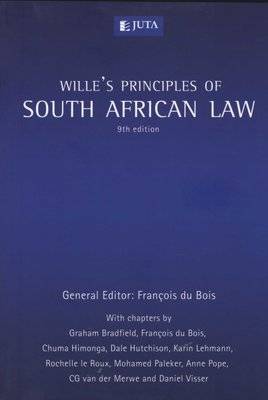 Wille's Principles of South African Law (Paperback, 9th ed)