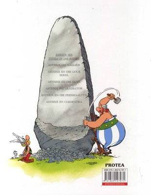Asterix En Die Gote (Afrikaans, Paperback)