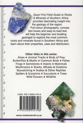 Sasol First Field Guide to Rocks & Minerals of Southern Africa (Paperback) Picture 2