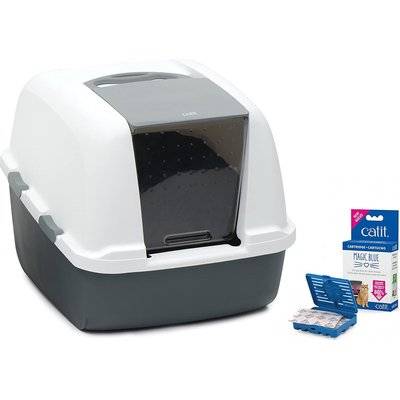 Catit Magic Blue Litter Box (Jumbo)