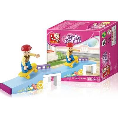 Sluban Girl's Dream - Skate Boy (23 Pieces) Picture 1