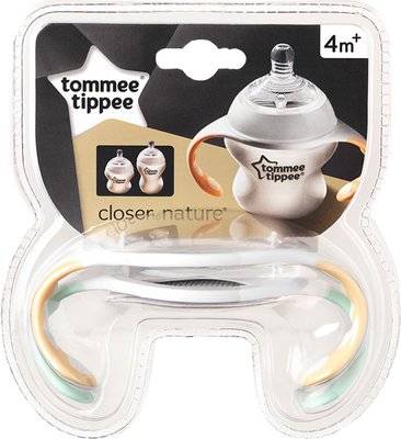 Tommee Tippee Closer to Nature Bottle Handles (2 Pack | Supplied Colour May Vary)
