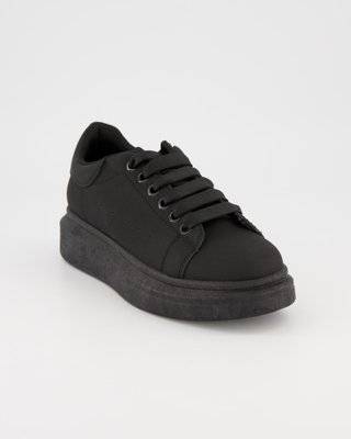 Jada Footwear Chunky Sneaker (Black Mono)(7)