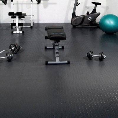 Fine Living Interlocking Tiles (Black) (1sqm)