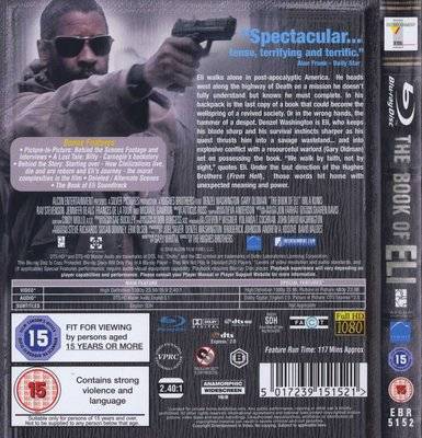 The Book Of Eli (Blu-ray disc) Picture 2