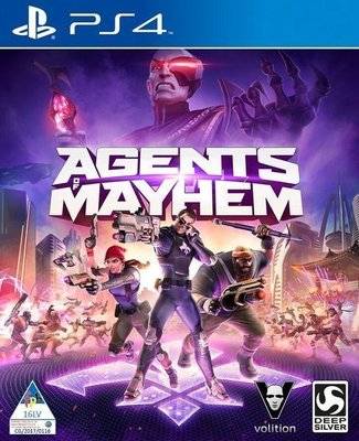 Agents of Mayhem (PlayStation 4, Blu-ray disc)