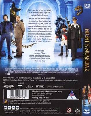 Night At The Museum 2 - Battle Of The Smithsonian (DVD)