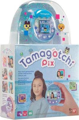 Tamagotchi Pix Virtual Pet - Ocean (Blue) - [Parallel Import