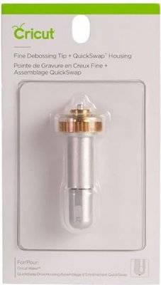 Cricut Maker Debossing Tip with QuickSwap Housing - Compatible with Cricut Maker / Explorer