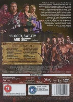 Spartacus: Vengeance - Season 2 (DVD)