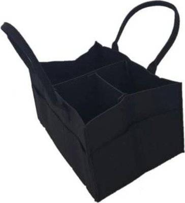 4AKid Felt Nappy Organiser Caddy  (Black)