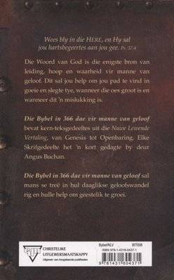 Die Bybel in 366 Dae Vir Manne Van Geloof (Afrikaans, Paperback)
