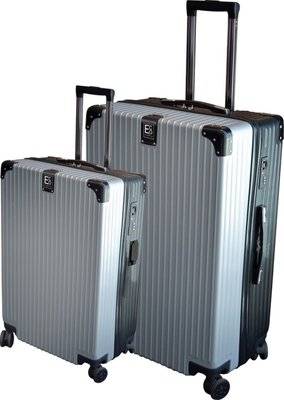 Eco Berlin Luggage Set (2 Piece)(Black) Picture 1