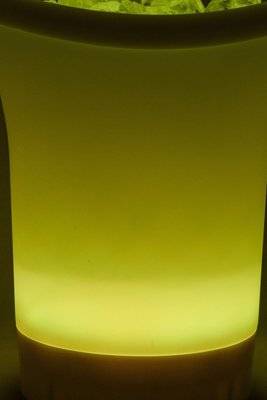 Polaroid Colour Changing LED Ice Bucket with Built in Bluetooth Speaker (Small)