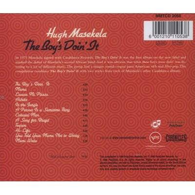 The Boy's Doin' It (CD)