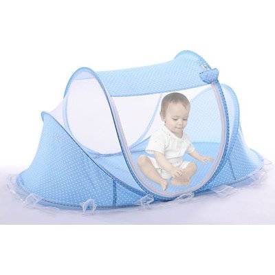 Large Baby Sleeping Tent (Blue)