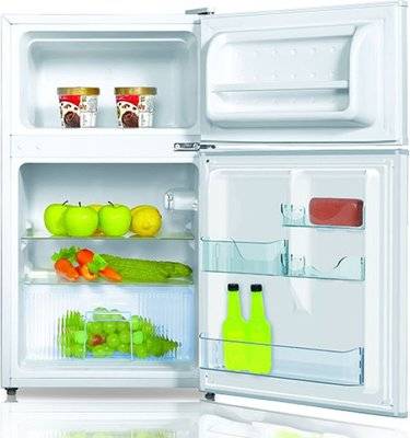 Midea 87L Double Door Bar Fridge (Silver) Picture 2