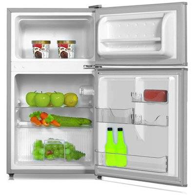 Midea 87L Double Door Bar Fridge (Silver) Picture 3