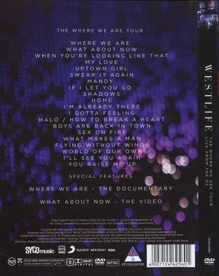 The Where We Are Tour - Live At The O2 (DVD) Picture 2