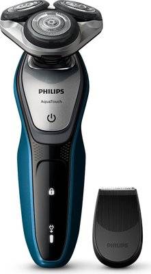 Philips Series 5000 Aqua Touch Electric Shaver with Smart Click Trimmer S5420/06