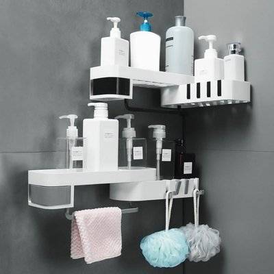 Fine Living Rotating Shower Caddy (White)